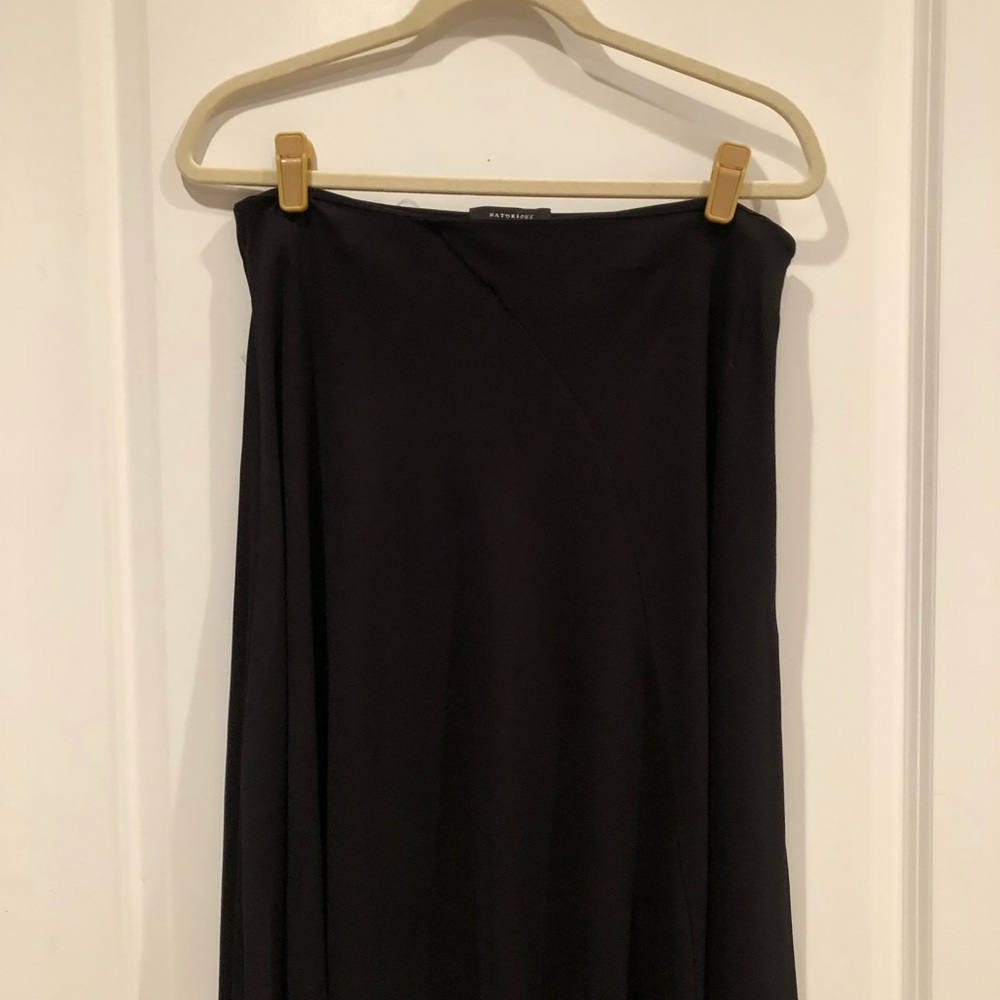 Natorious asymmetrical Black skirt. Size Med